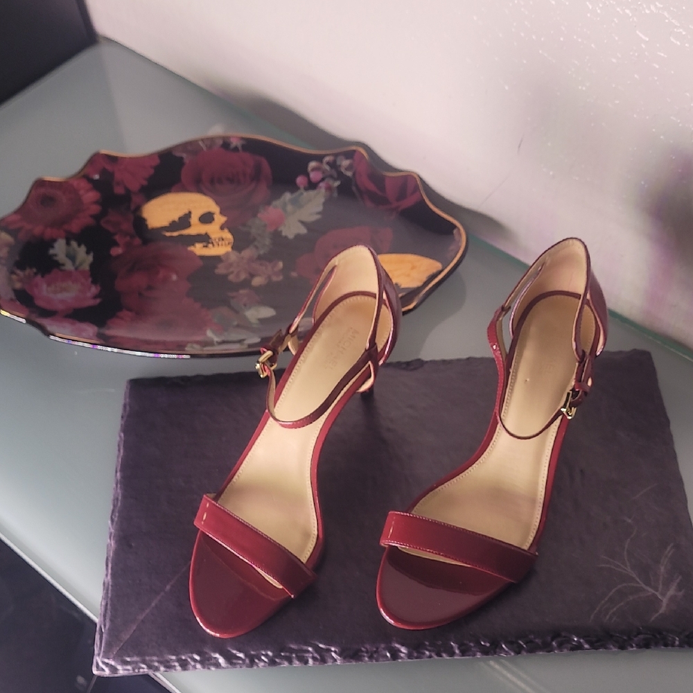 Michael Kors Collection Burgundy Heels